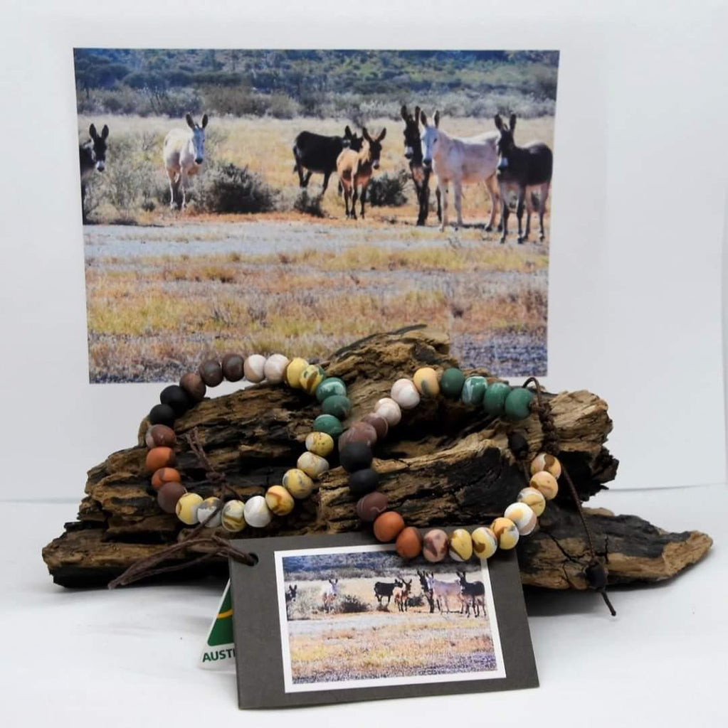 Central Desert Donkeys NT - Landscape bracelet