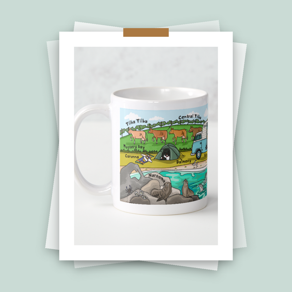 BODALLA TO NAROOMA - Ceramic Mug