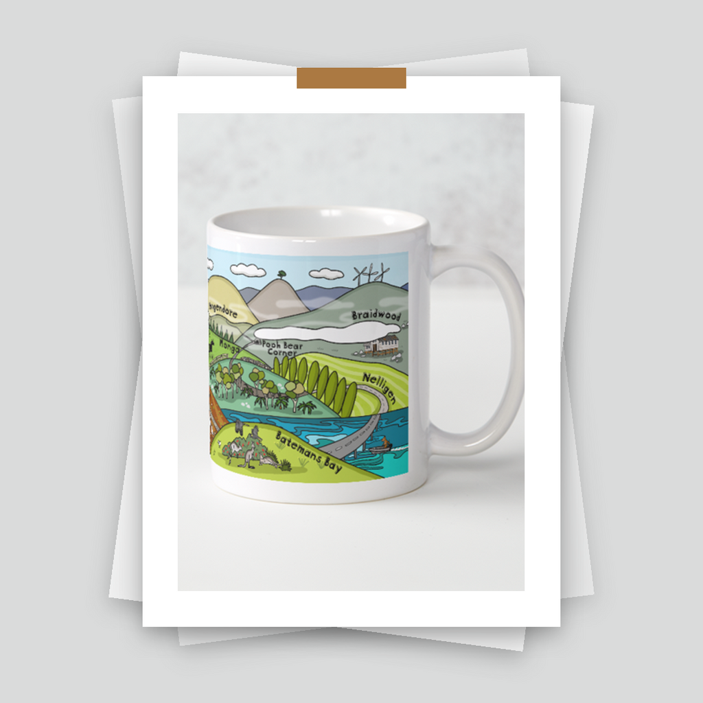 BRAIDWOOD TO BATEMANS BAY - Ceramic Mug