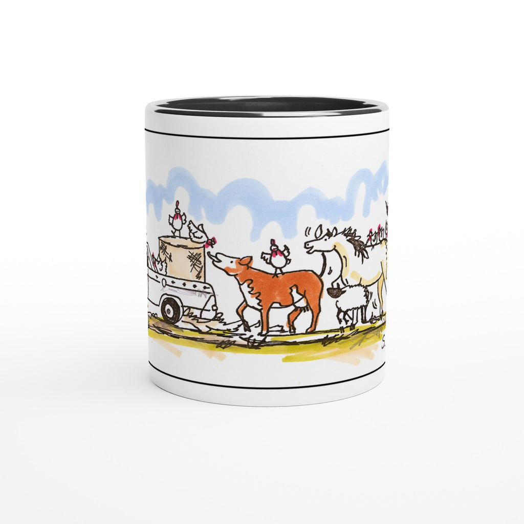 Chooks On... Feeding -  Ceramic Mug