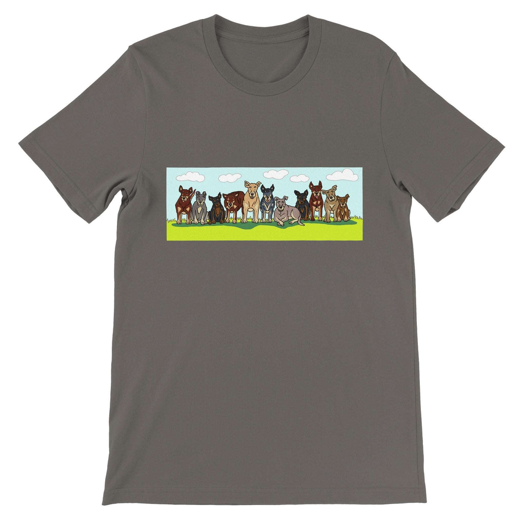 The line-up - Premium Unisex Crewneck T-shirt