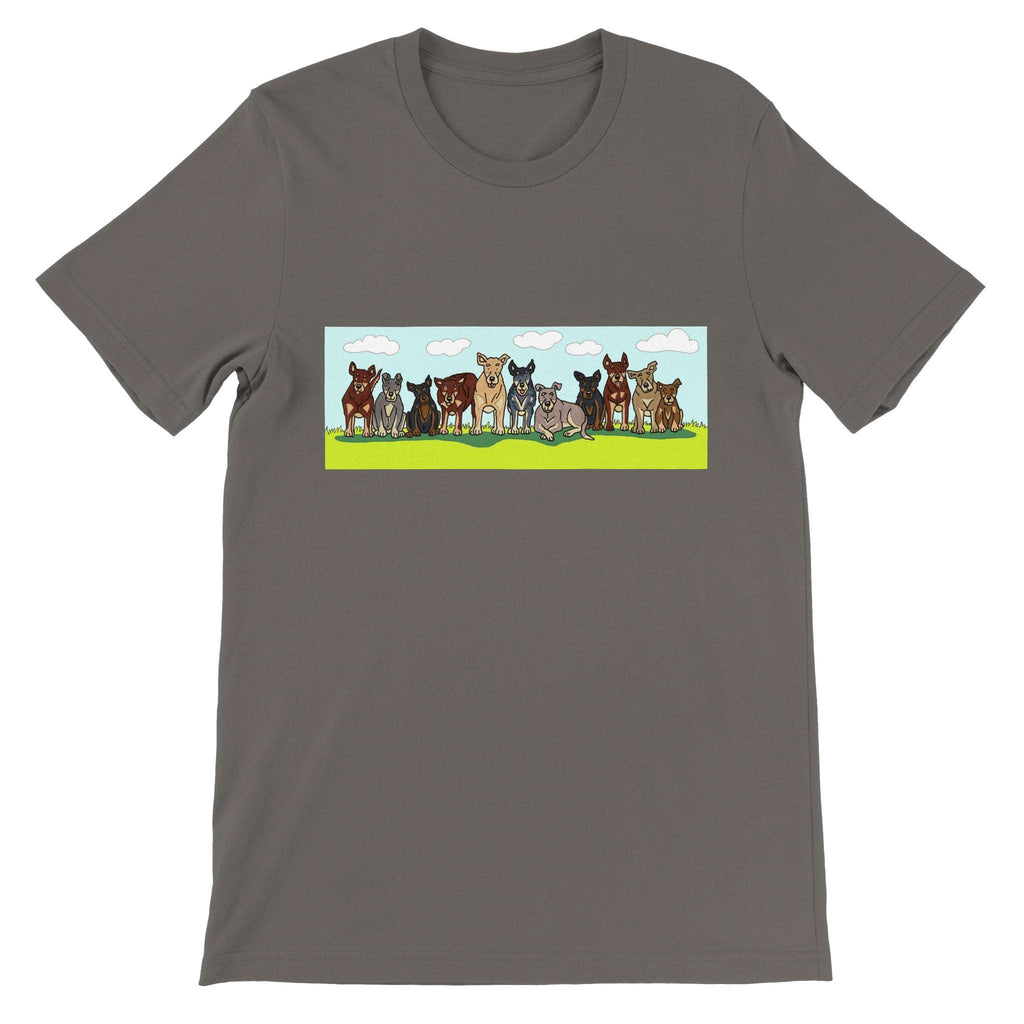 The line-up - Premium Unisex Crewneck T-shirt