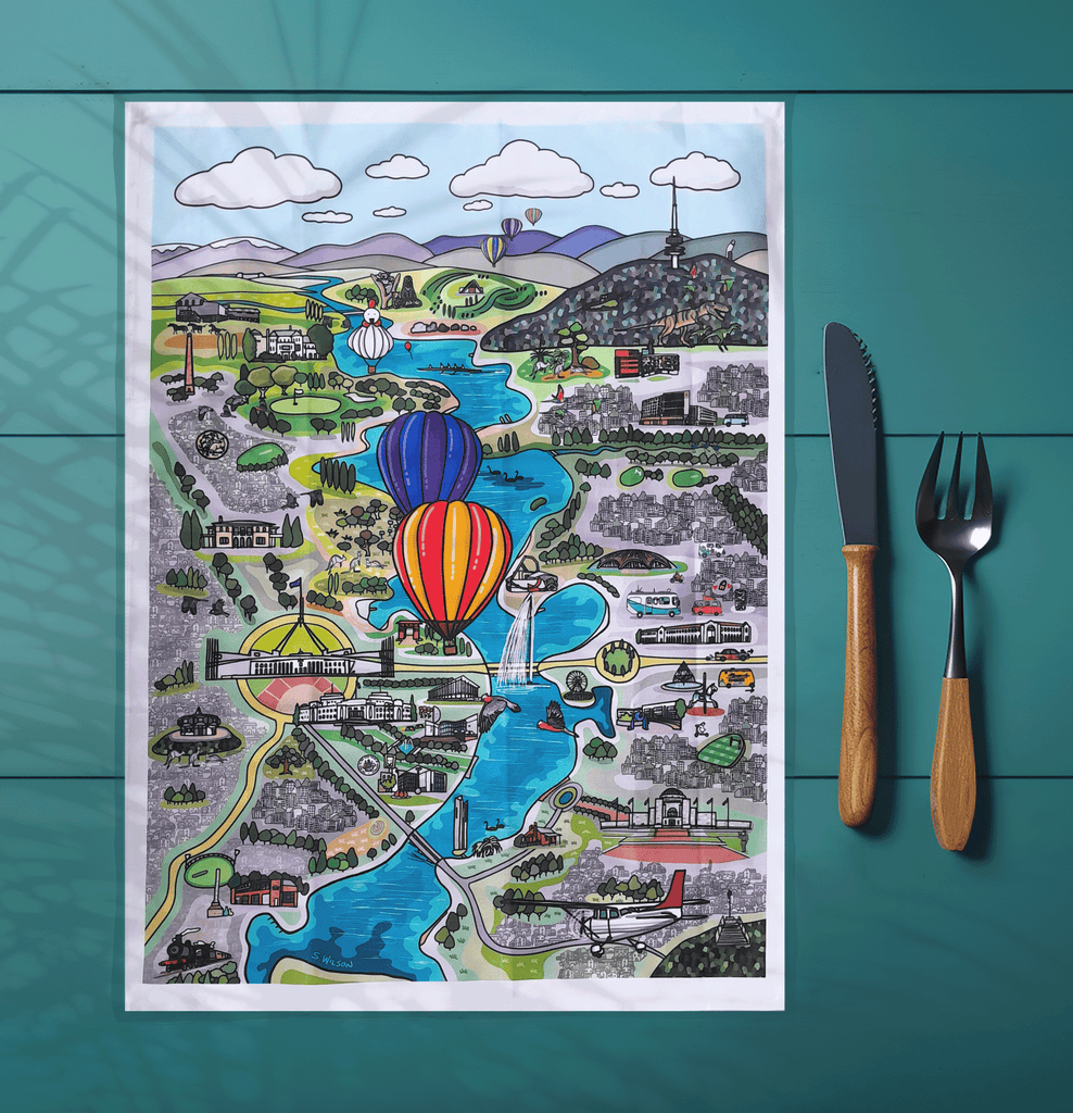 CANBERRA - Cotton Tea Towel