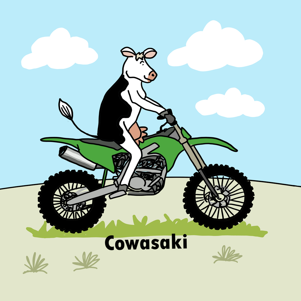 COWASAKI  - Square Card