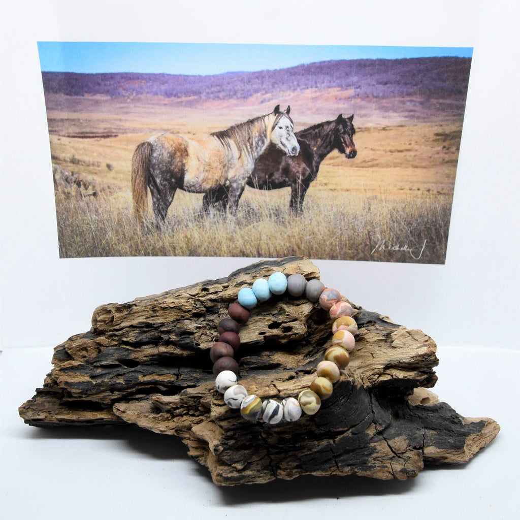 Snowy Mountain Brumbies - Landscape Bracelet