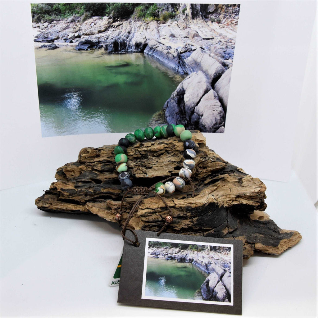 Emerald Swimming Hole, Cuttagee NSW - Landscape bracelet