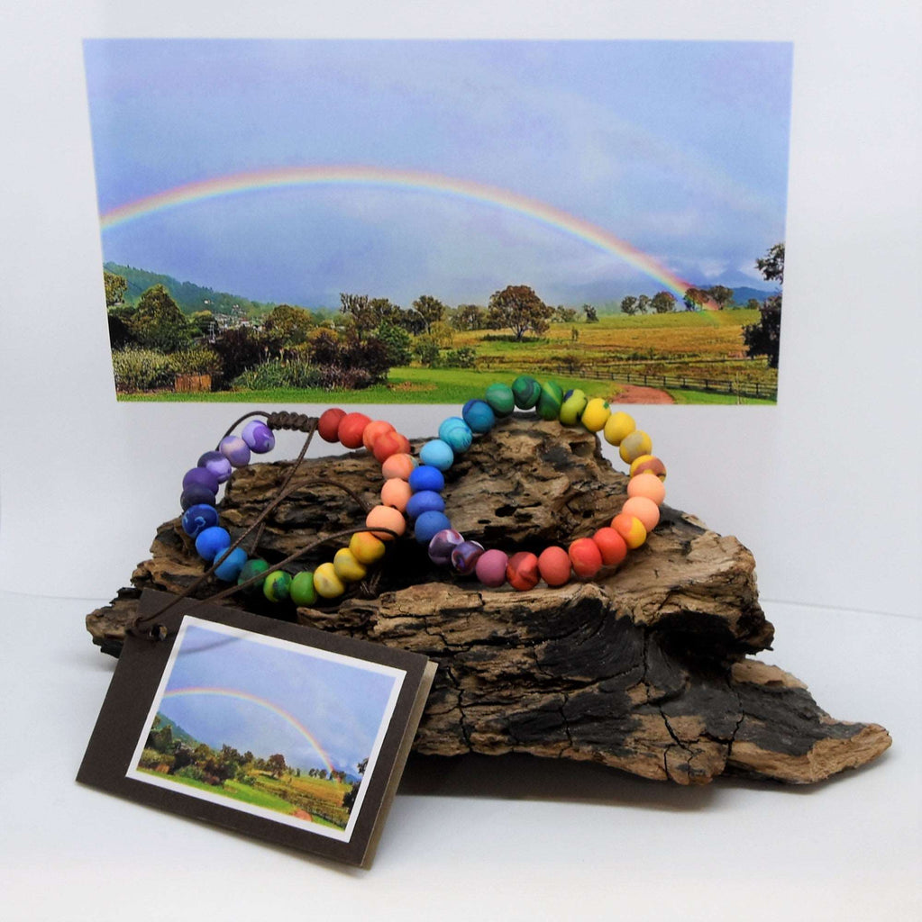 Rainbow Dawn - landscape bracelet