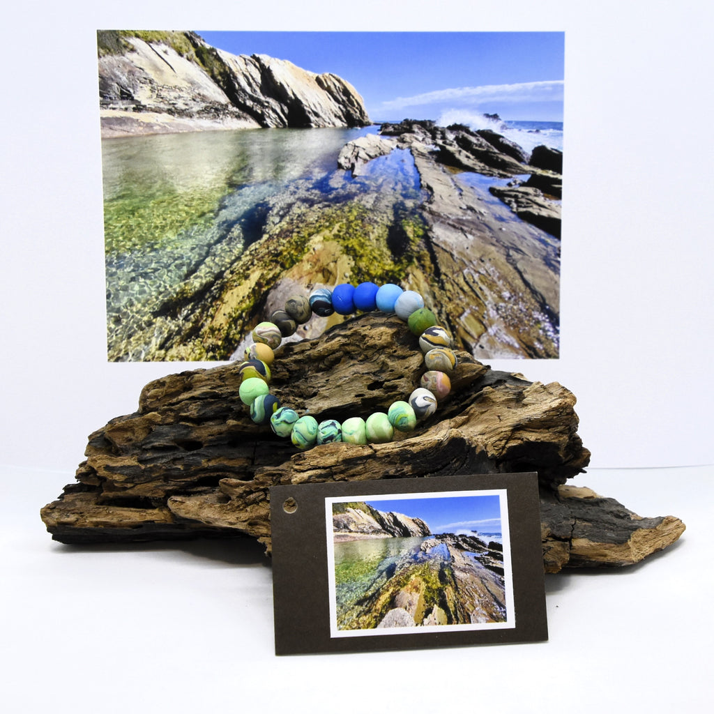 Opaline Blue Pool, Bermagui NSW - Landscape Bracelet