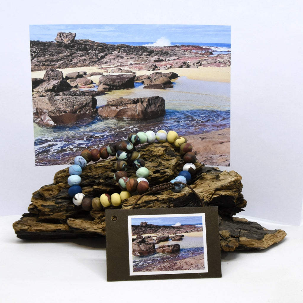 Rock Pools, Haycock Point Beowa NP NSW - Landscape Bracelet