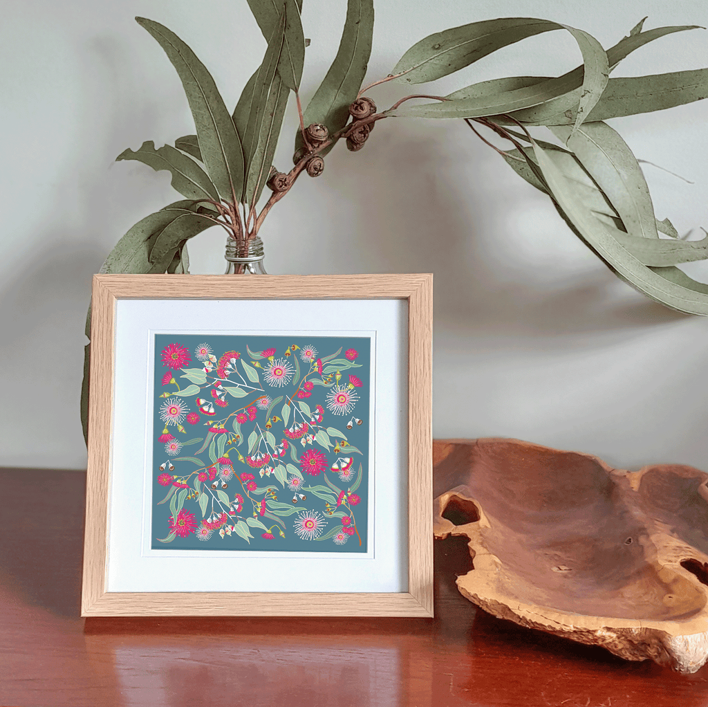 EUCALYPTUS BLOSSOMS - Square Card