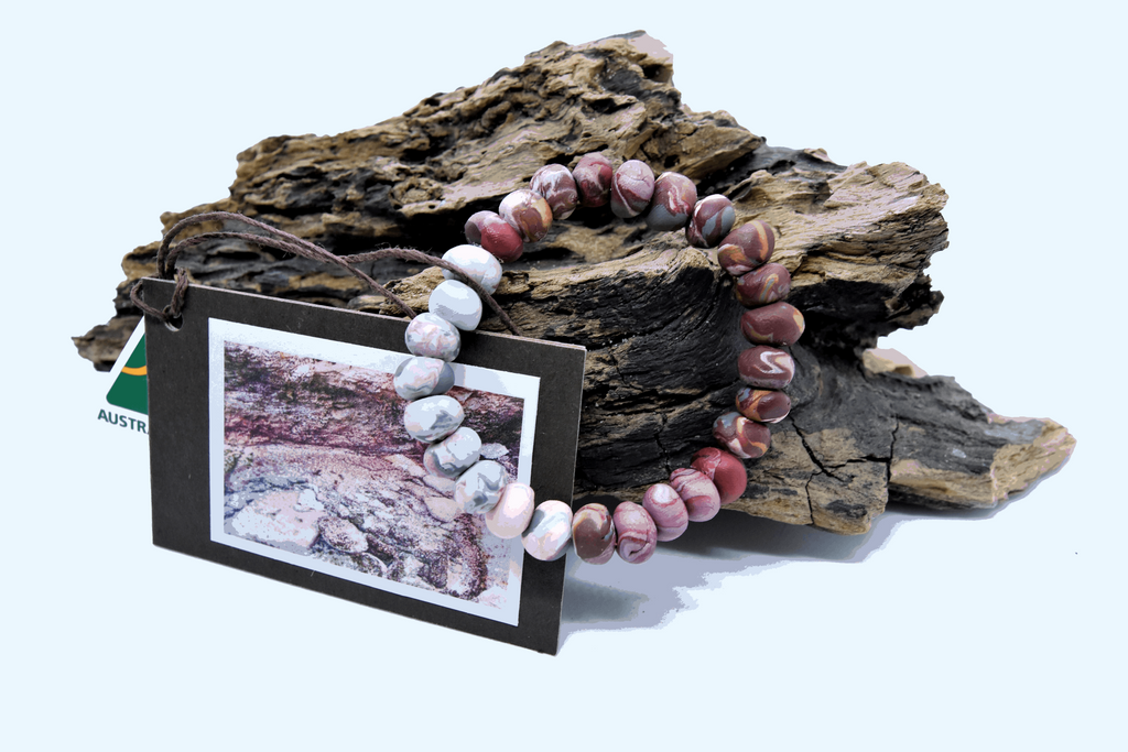 Bermagui NSW - Pink Pool Landscape Bracelet