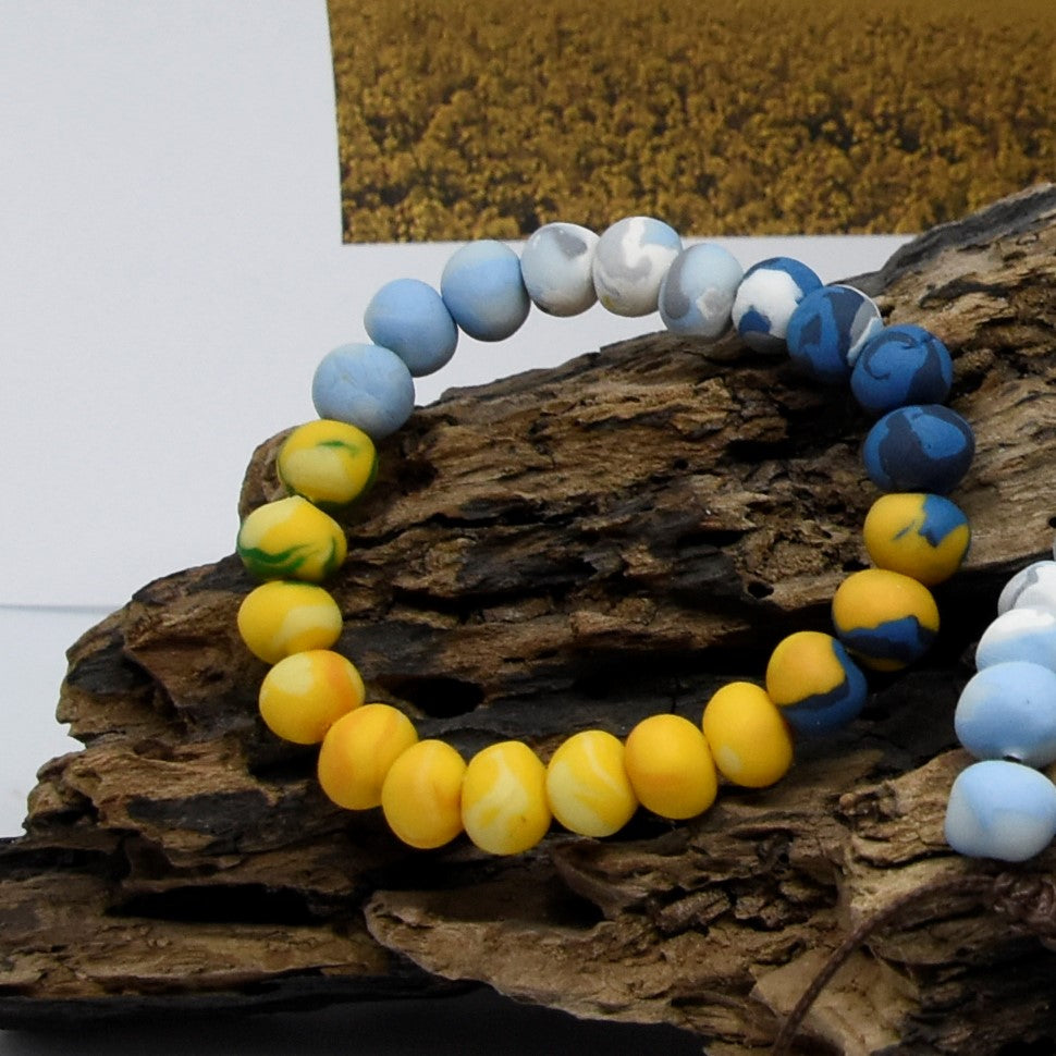 Fields of Gold - Landscape Bracelet